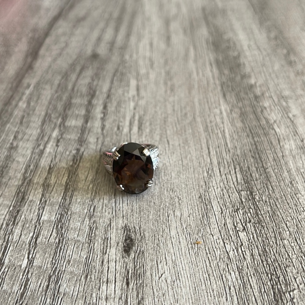 Brazilian Smokey Quart ring